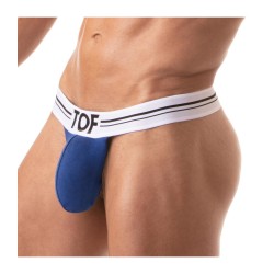 TOF French Stringless Thong Royal Blue