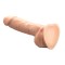 STRAP-ON-ME Realistischer Dildo mit schiebbarer Haut M Beige