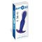 TOY JOY BUTTOCKS The Stout aufblasbarer Anal-Plug mit Vibration Blau