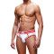 PROWLER Backless Brief Weiss / Rot