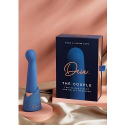 DEIA The Couple Vaginaler und analer Vibrator 2-in-1 Blau