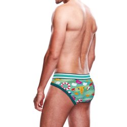 PROWLER Beach Brief Gr&uuml;n Multicolor