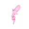 MR.B  Pig Tail Plug Pink Large