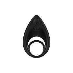 NEXUS Enhance Penis- & Hodenring aus Silikon mit Vibration Schwarz