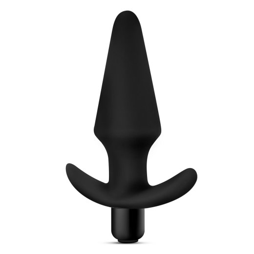 BLUSH Anal Adventures Vibrating Plug &Oslash; 3.8 cm Schwarz