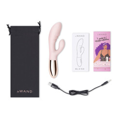 LE WAND Blend G-Punkt &amp; Klitoris Vibrator Rose/Gold