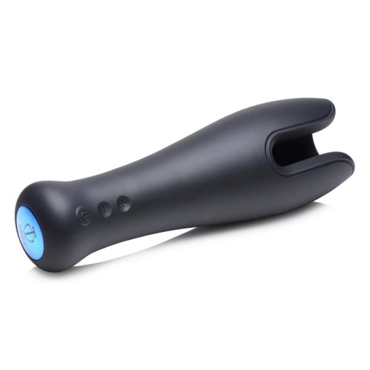 TRINITY VIBES Stroker mit Vibration Schwarz