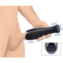 TRINITY VIBES Stroker mit Vibration Schwarz