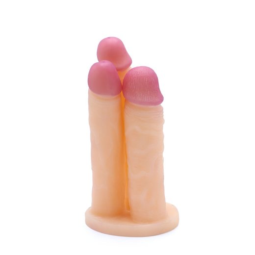 KIOTOS Cox Dildo Tripple 20,0 cm Beige