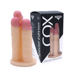 KIOTOS Cox Dildo Tripple 20,0 cm Beige