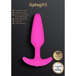 G-VIBE Gplug 2 XS Anal-Plug mit Vibration aus Silikon Pink