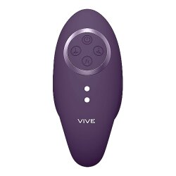 VIVE Aika Double Action Love Egg mit Pulse Wave &amp; Vibration Violett