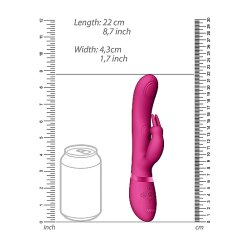 VIVE May Rabbit Vibrator mit 3-fach Vibrationstechnik Pink