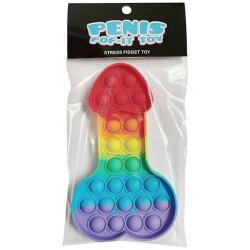 KHEPER GAMES Penis zum Stressabbau in Regenbogenfarben