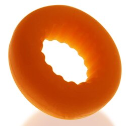 OXBALLS Axis Gerippter Penisring aus Plus+ Silikon Orange