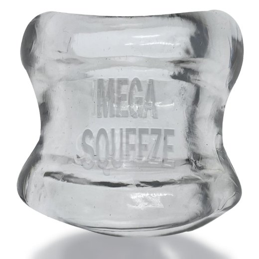 OXBALLS Ballstretcher Mega Squeeze aus Flex TPR Transparent