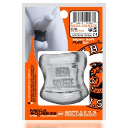 OXBALLS Ballstretcher Mega Squeeze aus Flex TPR Transparent