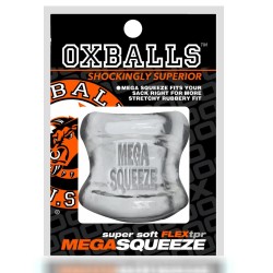 OXBALLS Ballstretcher Mega Squeeze aus Flex TPR Transparent