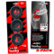 H&Uuml;NKYJUNK  Super Huj Penisringe 3 Pack aus Plus+ Silikon &amp; Flex TPR Schwarz