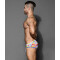 ANDREW CHRISTIAN Almost Naked Pride Camouflage Mesh Brief Multicolor