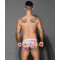 ANDREW CHRISTIAN Almost Naked Pride Camouflage Mesh Brief Multicolor