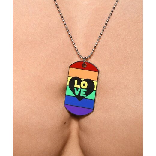 ANDREW CHRISTIAN Pride Love Necklace