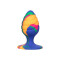 CALEXOTICS Cheeky Swirl Anal-Plug aus Silikon Medium Multicolor