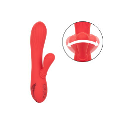 CALEXOTICS Palisades Passion Vibrator mit schwingendem Klitoris-Stimulator Rot