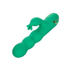 CALEXOTICS Sonoma Satisfier Vibrator mit Klitoris-Stimulator Gr&uuml;n