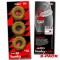 HÜNKYJUNK  Super Huj Penisringe 3er Pack aus Flex TPR Bronze