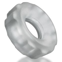 HÜNKYJUNK  Super Huj Penisringe 3er Pack aus Plus+ Silikon Transparent