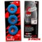 HÜNKYJUNK  Super Huj Penisringe 3er Pack aus Plus+ Silikon Blau