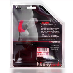 H&Uuml;NKYJUNK Hummer Prostata &amp; Perineum Vibrator aus Plus+ Silikon &amp; Flex TPR Rot