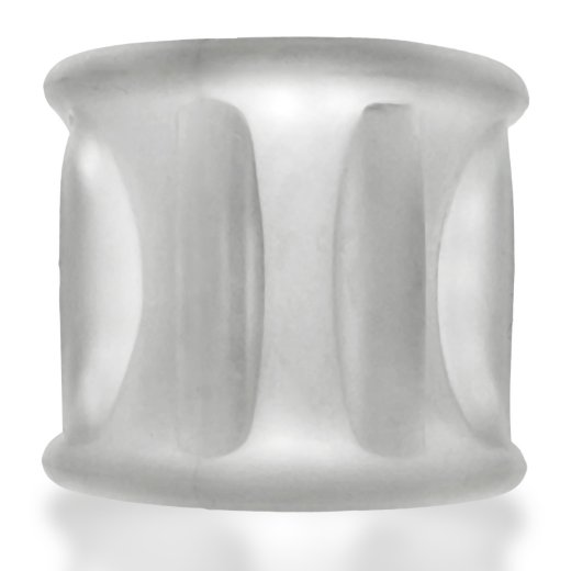 HÜNKYJUNK Gyroballs Hodenstrecker aus Plus+Silicone™ Clear Ice