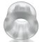 HÜNKYJUNK Gyroballs Hodenstrecker aus Plus+Silicone™ Clear Ice