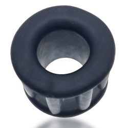 HÜNKYJUNK Gyroballs Hodenstrecker aus Plus+ Silikon Schwarz