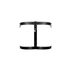 MALE POWER FETISH Scorpio Leder Thong One Size Schwarz