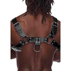 MALE POWER FETISH Aries PU-Leder Harness One Size Schwarz