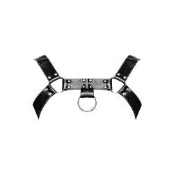 MALE POWER FETISH Aries PU-Leder Harness One Size Schwarz