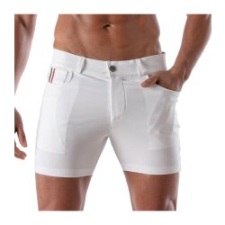 TOF Patriot Chino Shorts Weiss
