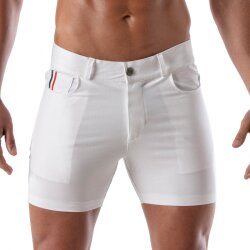 TOF Patriot Chino Shorts Weiss