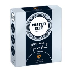 Mister Size Kondome 57mm 3 Stk.