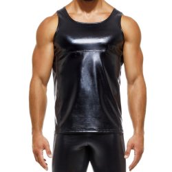 MODUS VIVENDI Latex Tanktop Schwarz