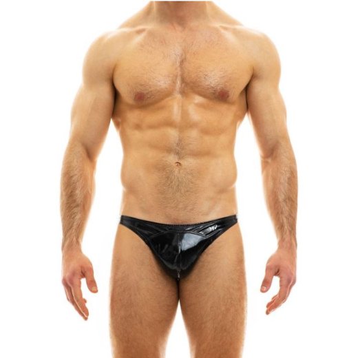 MODUS VIVENDI Viral Vinyl Low Cut Brief Schwarz