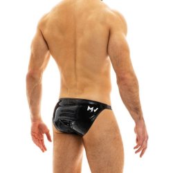 MODUS VIVENDI Viral Vinyl Low Cut Brief Schwarz