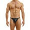 MODUS VIVENDI Pleasure Thong mit Analkugel Latex Schwarz