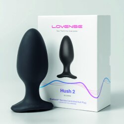 LOVENSE Hush 2 Anal Plug App-gesteuert 4,4 cm M