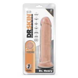 BLUSH Dr. Skin 9&quot; Dildo Dr.Henry mit Saugnapf Vanilla