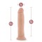 BLUSH Dr. Skin 9&quot; Dildo Dr.Henry mit Saugnapf Vanilla