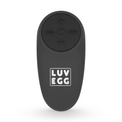 Luv Egg Vibrierendes Liebes-Ei mit Fernbedienung Schwarz